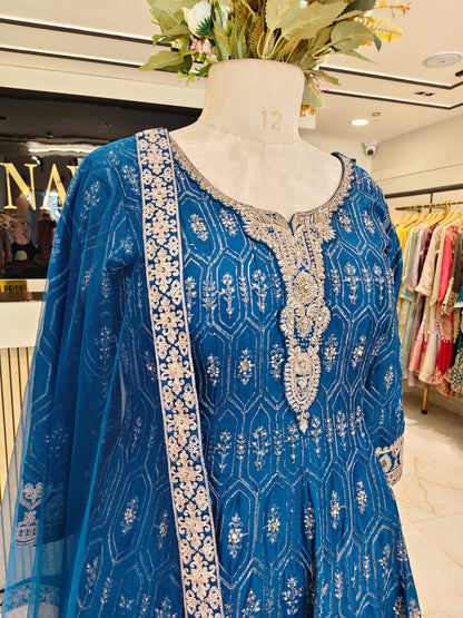 Royal Blue Palazzo Set