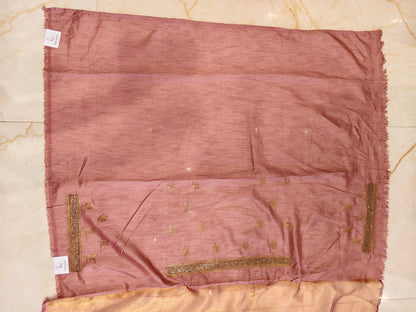 Baby Pink Tissue Saree