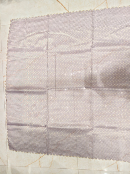 Lavender Stone Work Saree