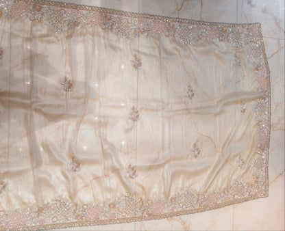 Golden Tissue Saree