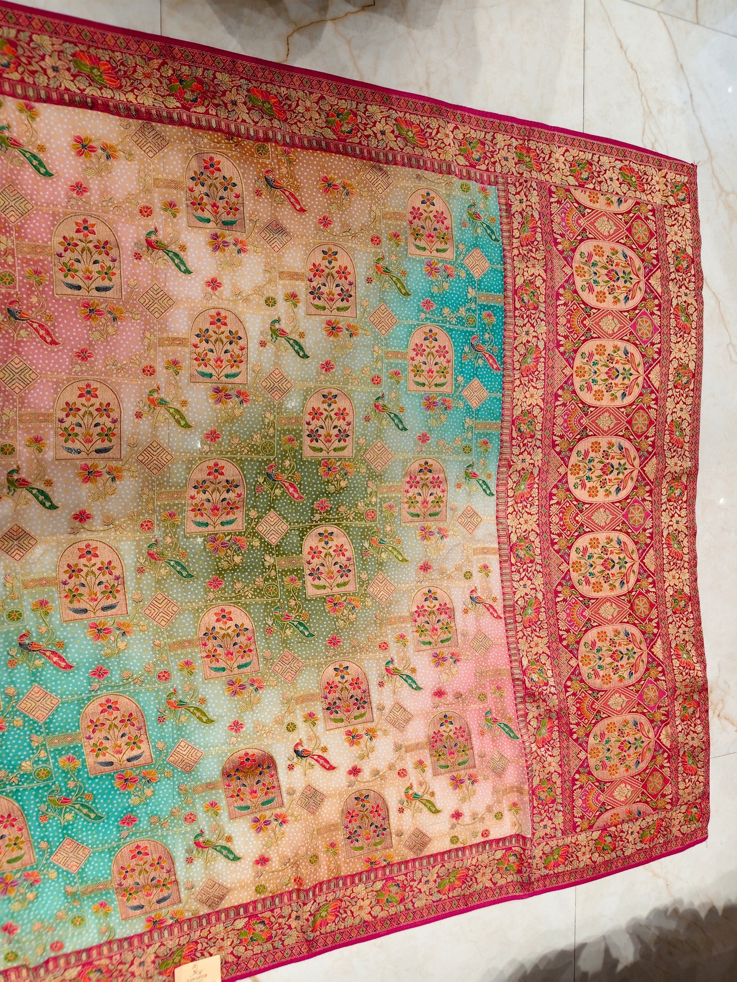 Multi Georgette Saree
