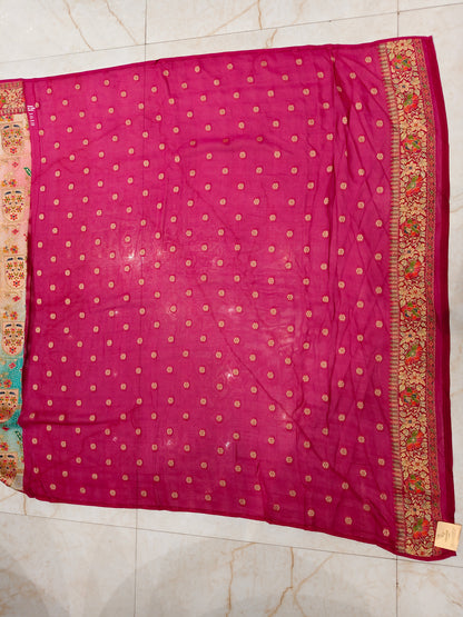 Multi Georgette Saree