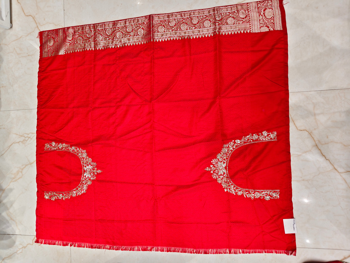 Red Silk Saree