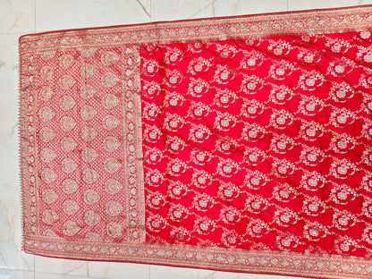 Red Silk Saree
