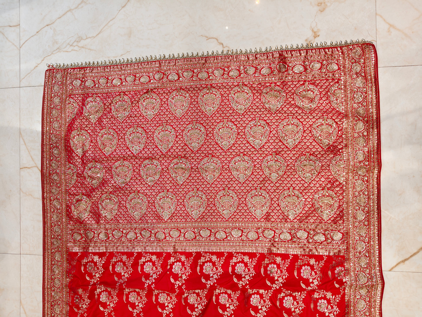 Red Silk Saree