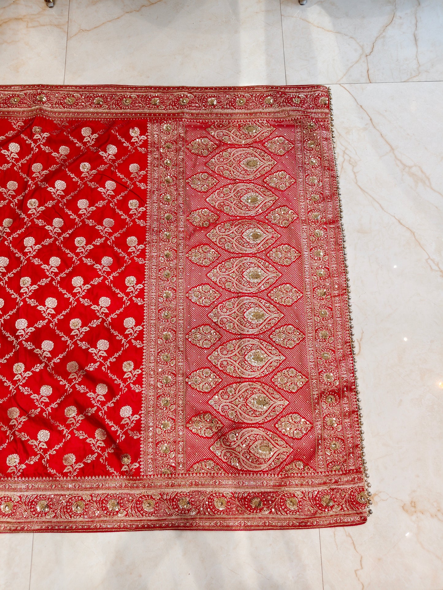 Red Silk Saree