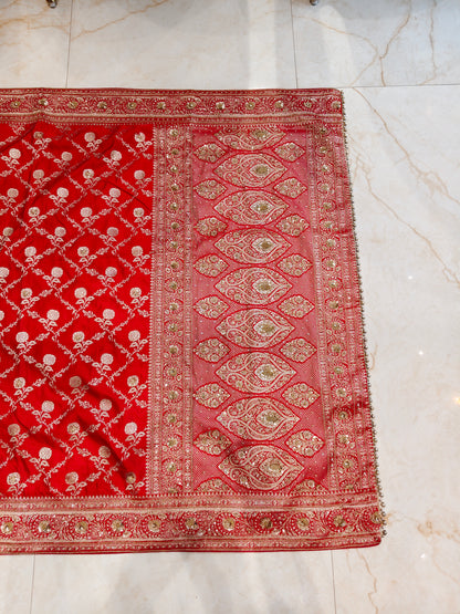 Red Silk Saree
