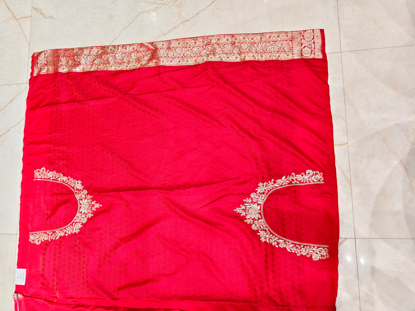 Red Silk Saree
