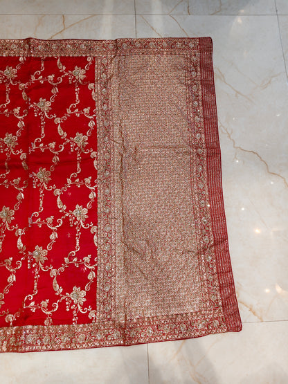Red Silk Saree