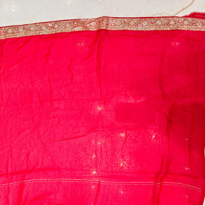 Red Silk Saree