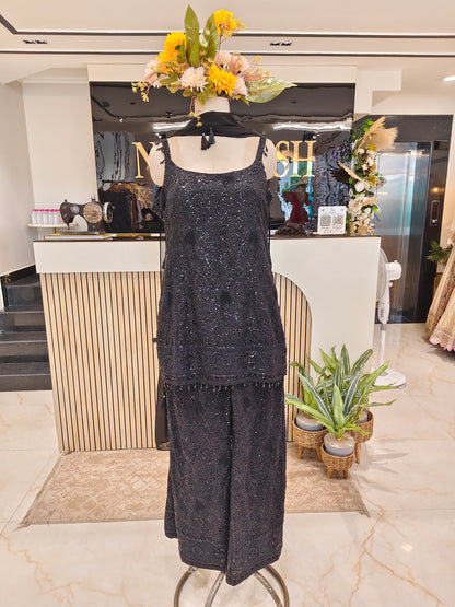 Black Palazzo Set