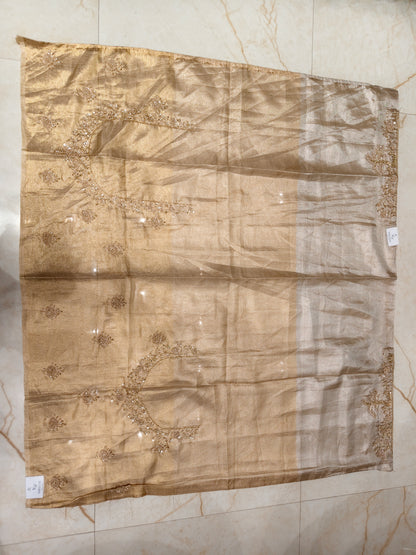 Gold Tissue Saree