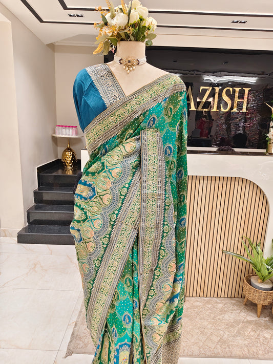 Green Silk Saree