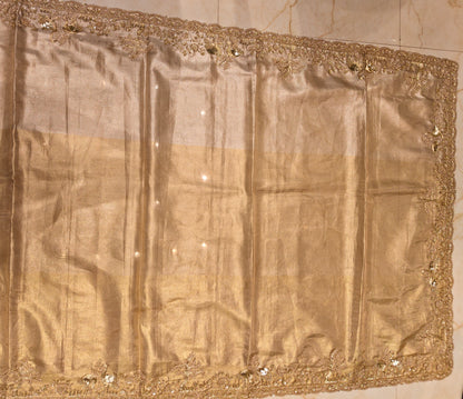 Gold Tissue Saree