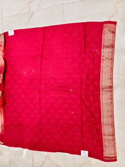 Red Silk Saree