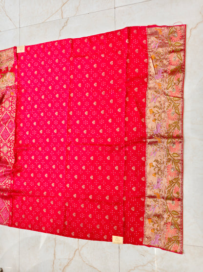 Red Silk Saree
