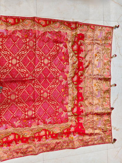Red Silk Saree