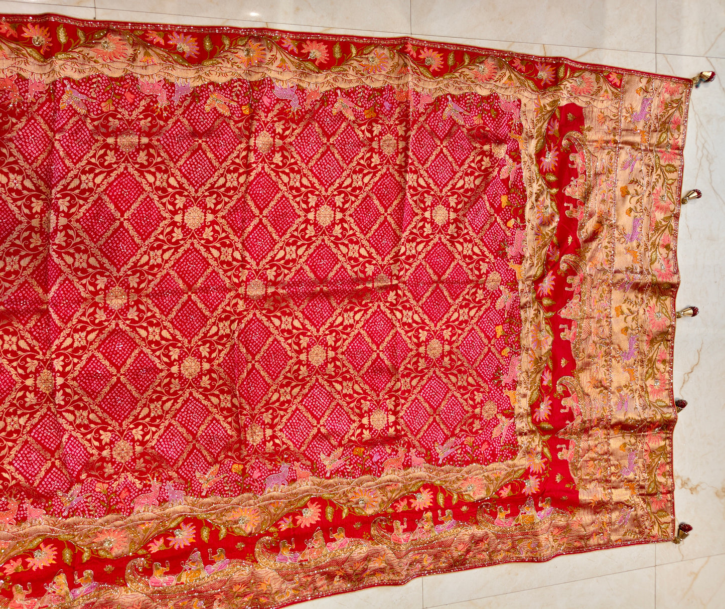 Red Silk Saree