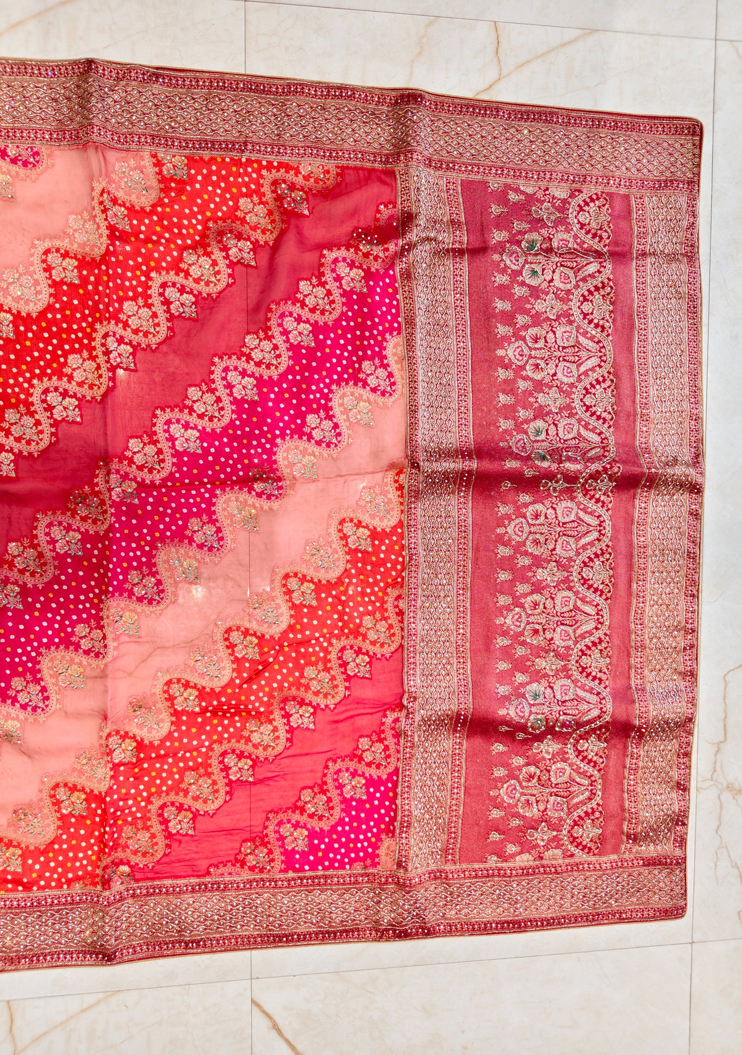Red Silk Saree