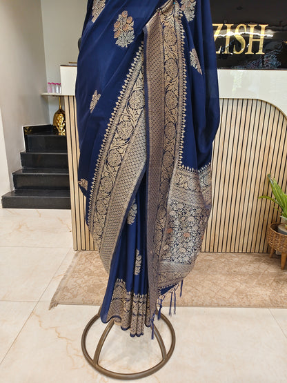 Blue Silk Saree