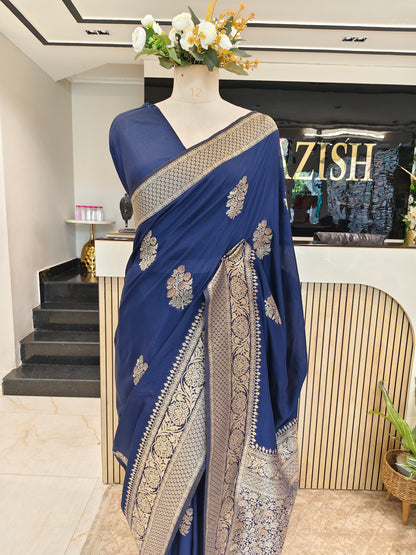 Blue Silk Saree
