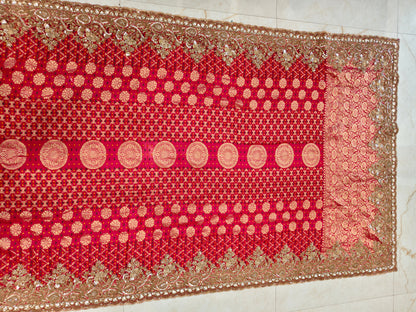 Rani Pink Khaddi Georgette Saree