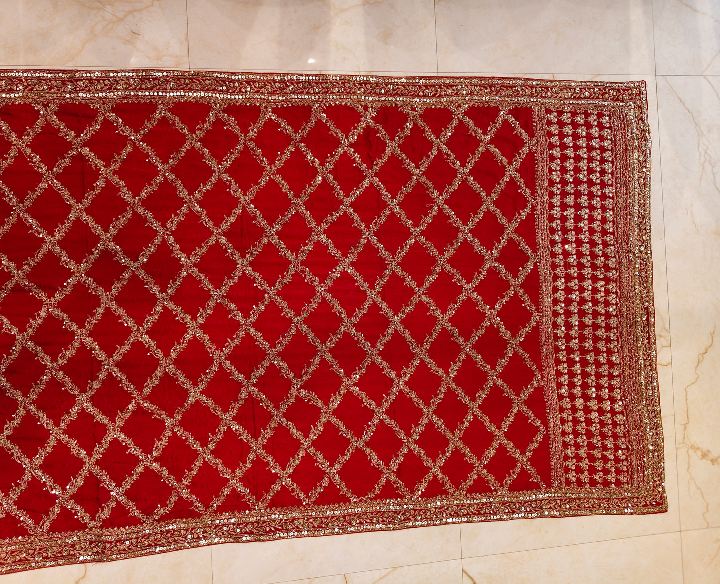 Red Silk Saree