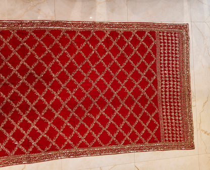 Red Silk Saree