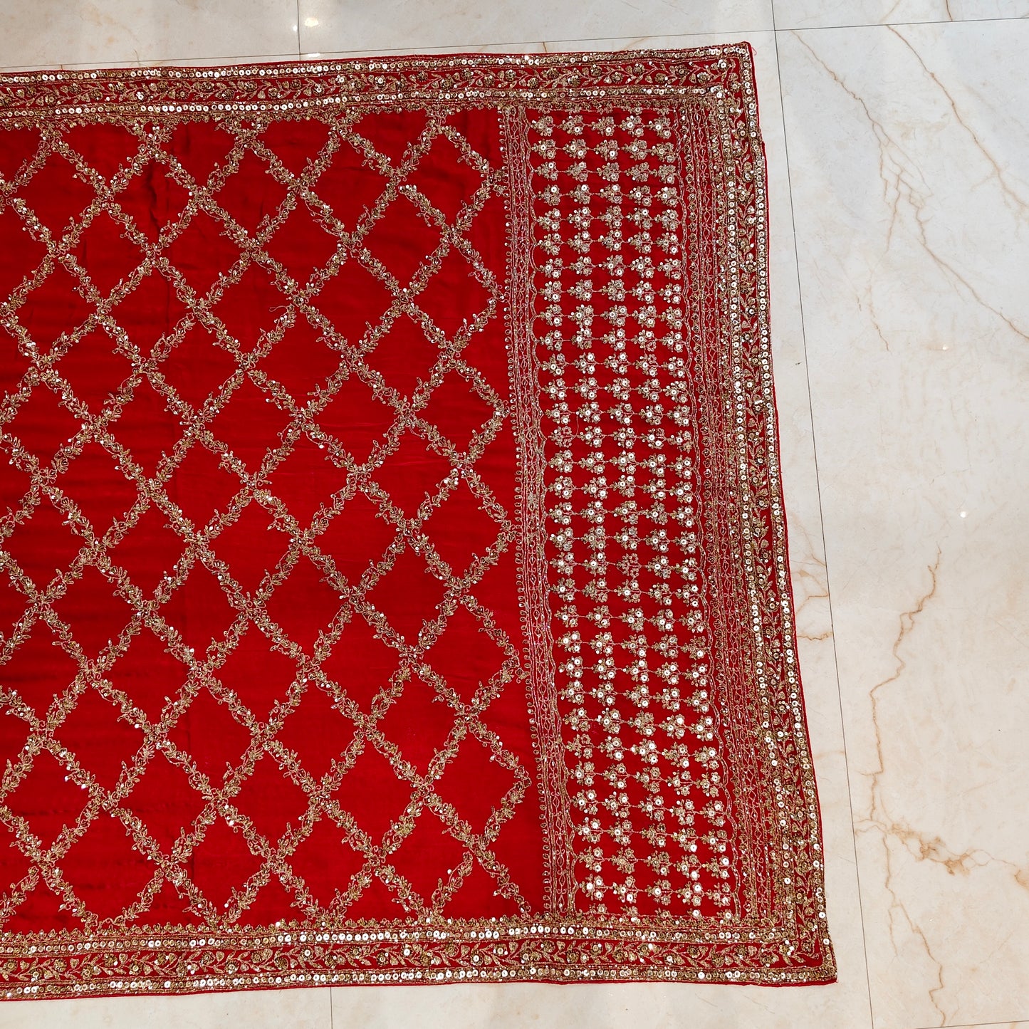 Red Silk Saree