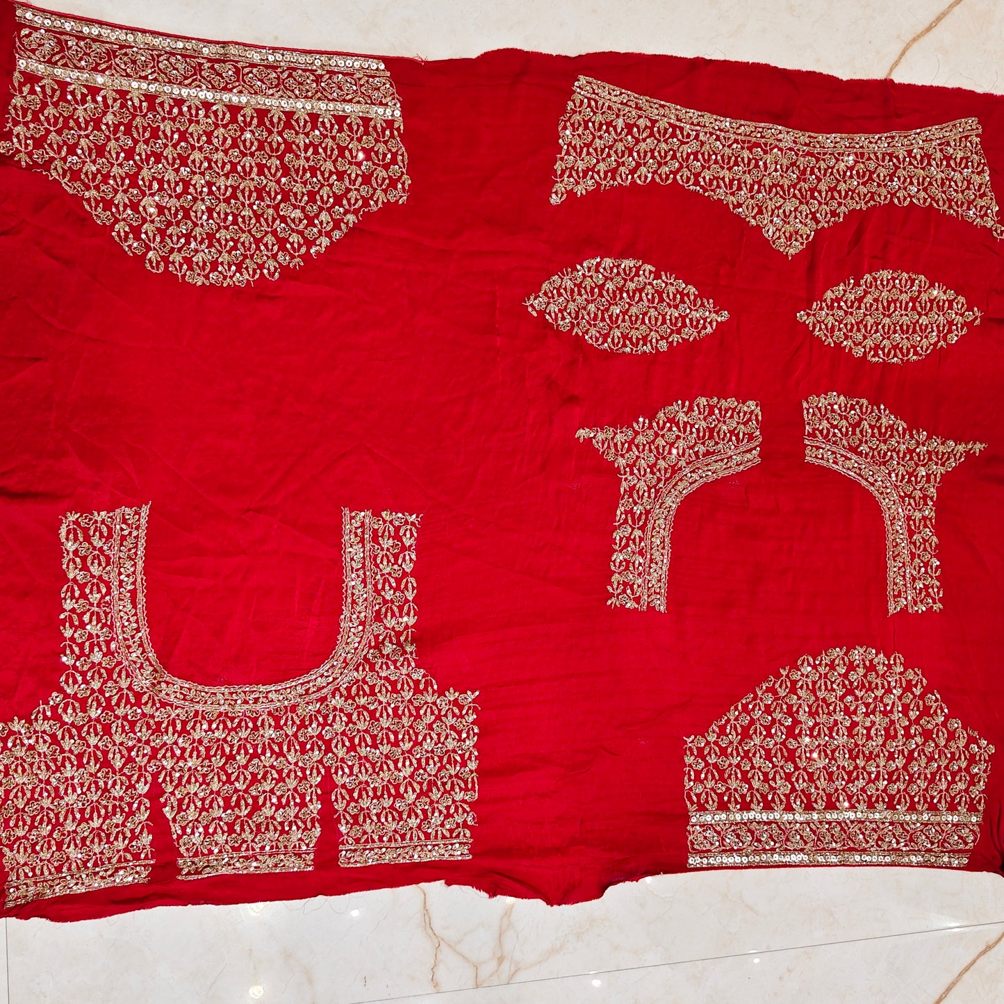 Red Silk Saree