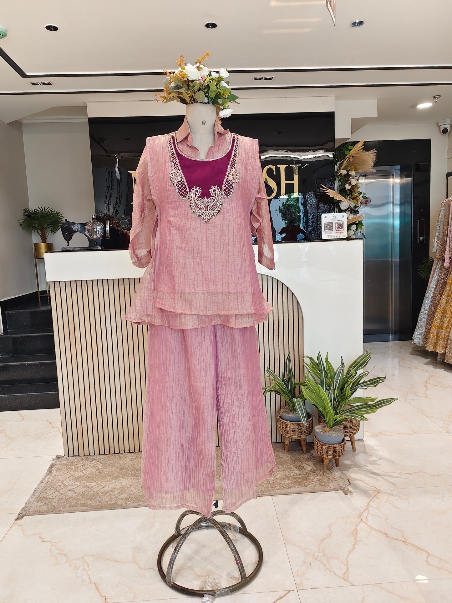 Lavender Crush Tissue Co-ord Set