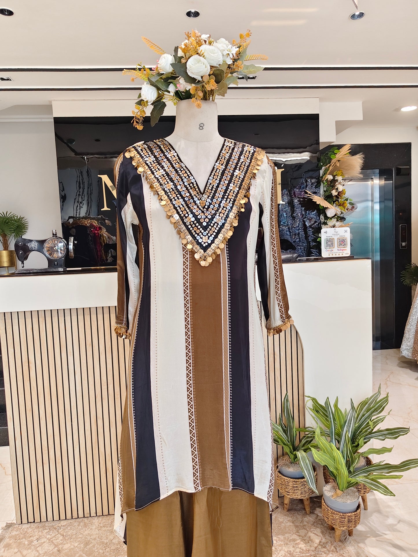 Ombre Crepe Co-ord Set