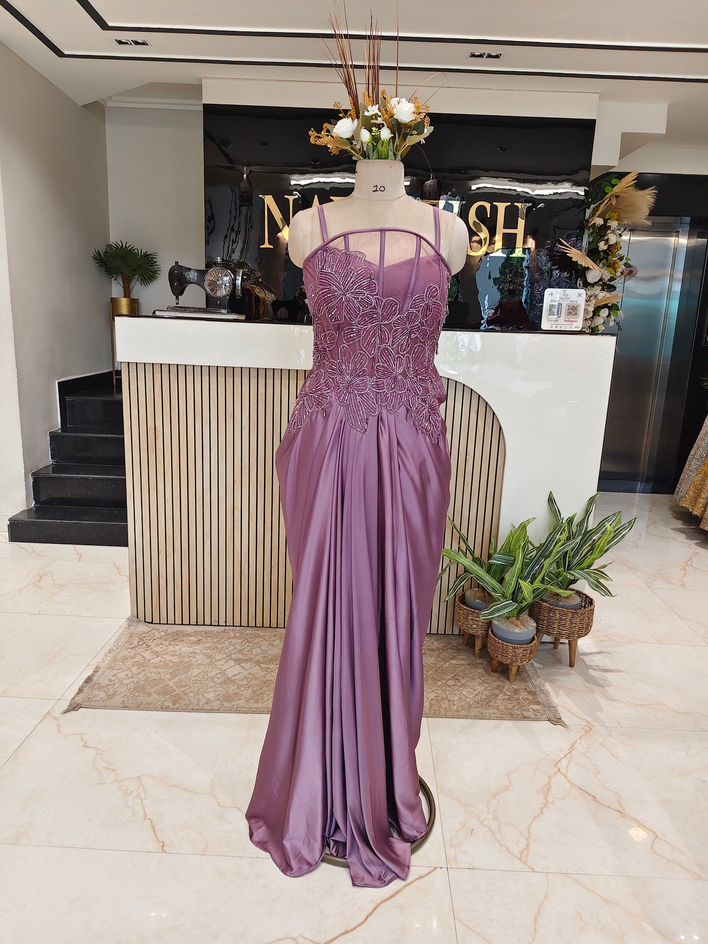 Purple Lycra Indo-Western Gown
Designer Lycra Party Wear Gown
Sequins Cutdana Work Gown
Wedding Wear Indo-Western Gown
Luxury Ethnic Wear