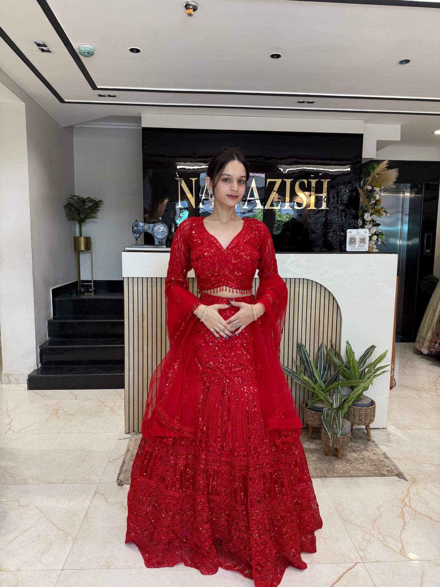 Red Net Indo Western Dress
Designer Indo Western with Dhoti Skirt
Party Wear Indo Western Co-Ord Set
Kardhana Sequence Indo Western Outfit
Wedding Wear Red Indo Western Dress