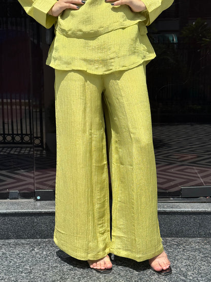 Designer Linen Tissue Co-Ord Set