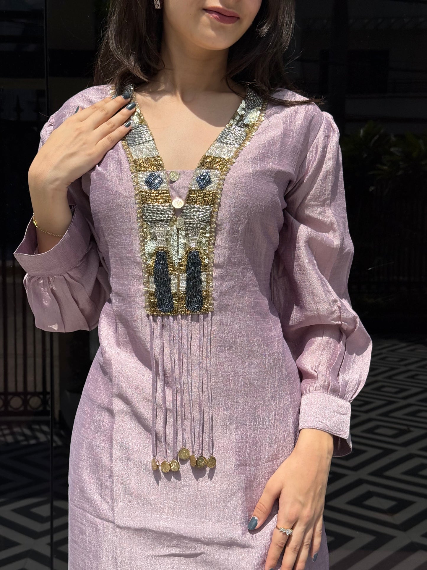 Lavender Crush Tissue Co-Ord Set