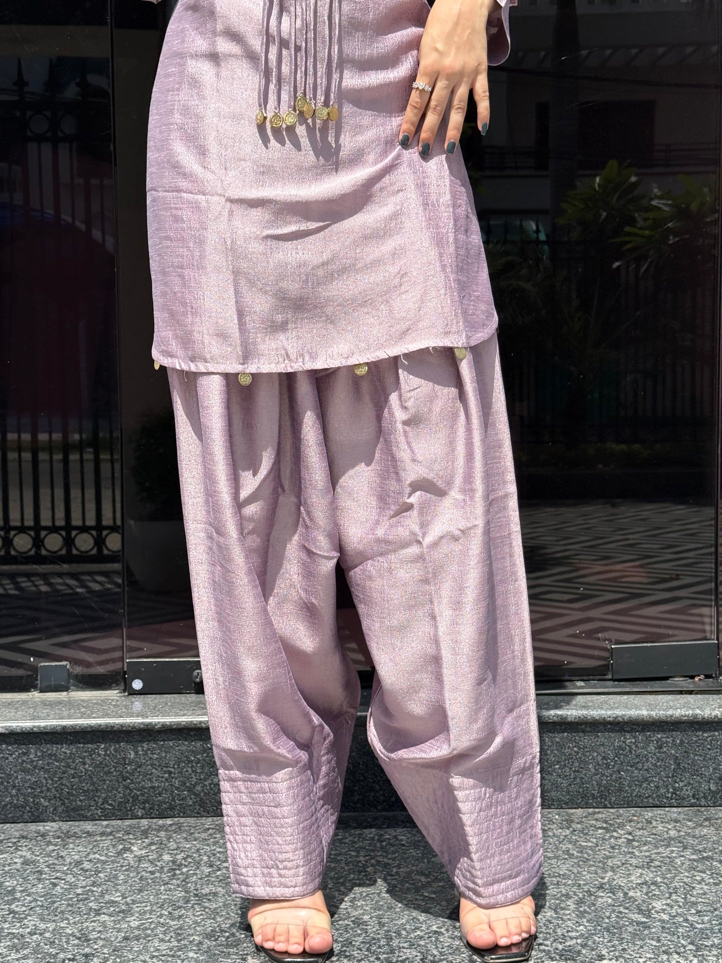 Lavender Crush Tissue Co-Ord Set