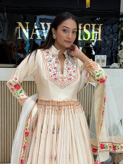 Printed Anarkali