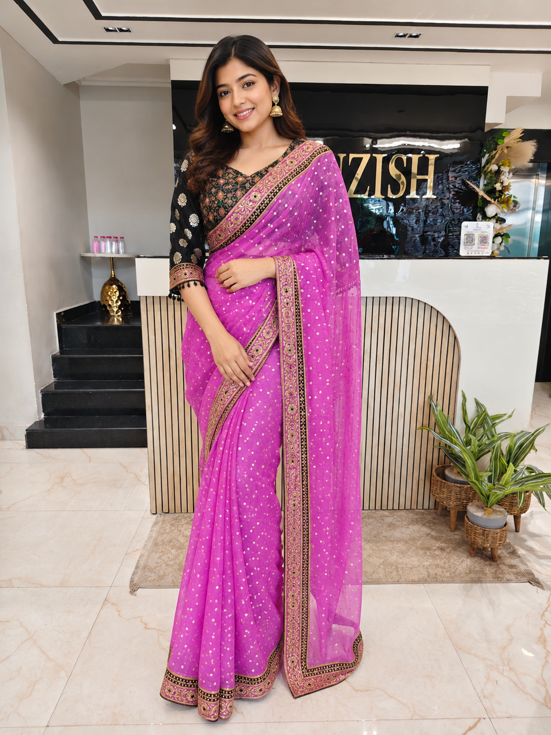 Purple Organza Saree
Resham Work Saree
Crystal Work Saree
Designer Organza Saree
Wedding Wear Saree