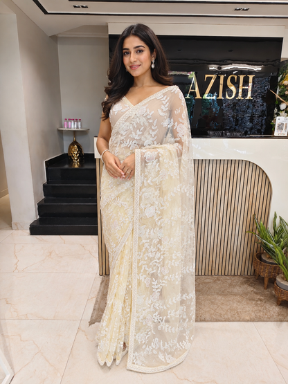 Lemon Net Saree
Resham Work Saree
Moti Work Saree
Designer Party Wear Saree
Haldi Wear Saree