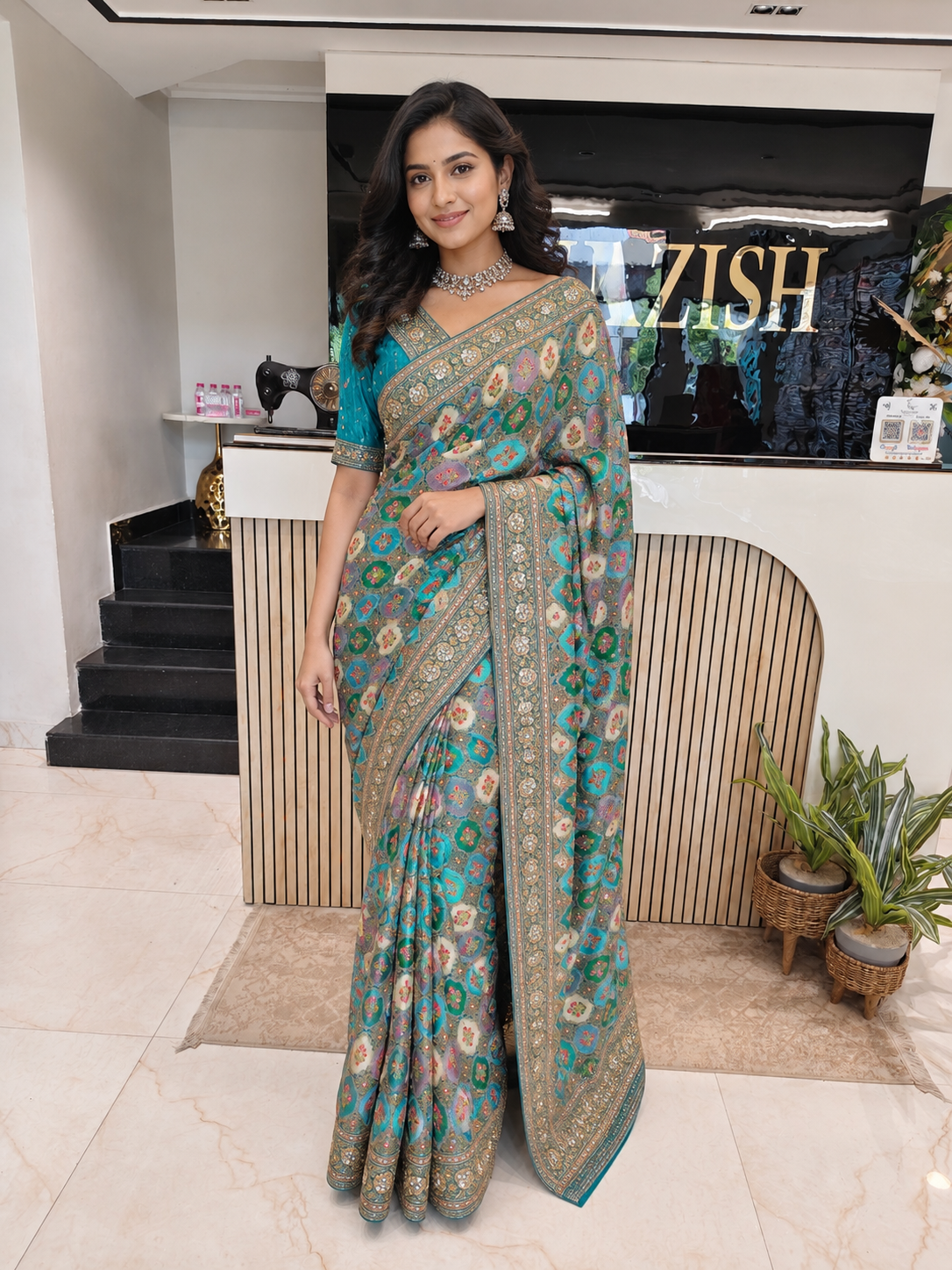 Rama Green Modal Crepe Saree
Kutdana Work Saree
Sequins Work Saree
Designer Party Wear Saree
Wedding Wear Saree
