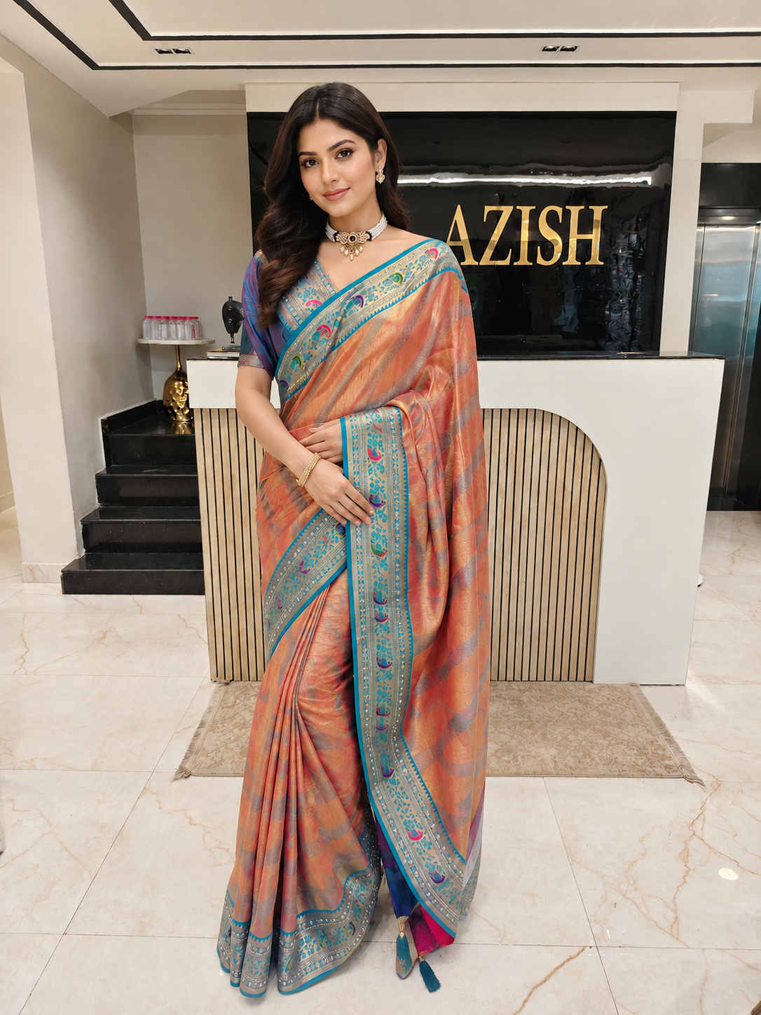 Rama Green Georgette Saree
Birds Motif Saree
Swarovski Work Saree
Designer Party Wear Saree
Wedding Wear Saree
