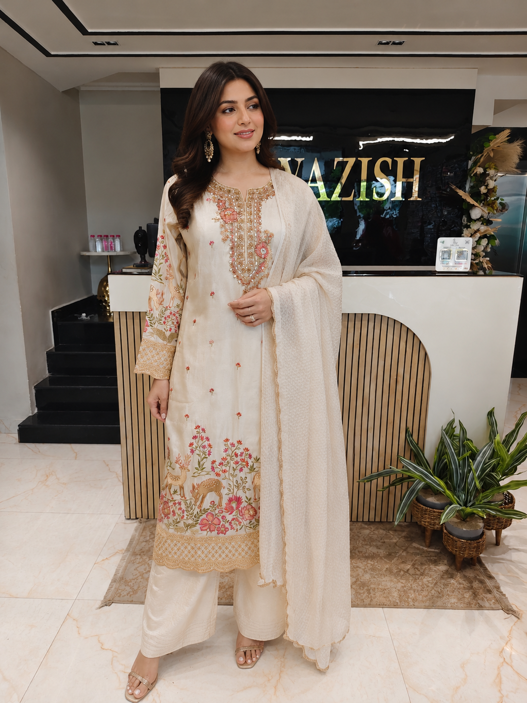 Golden Tissue Kurta Pants Set
Designer Kurta Pants Set
Wedding Wear Ethnic Set
Festive Party Wear Suit
Tissue Designer Suit