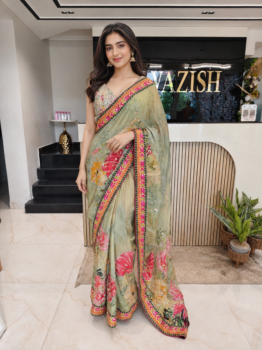 Green Tussar Silk Saree
Mirror Work Saree
Resham & Zari Work Saree
Designer Wedding Saree
Festive Wear Silk Saree