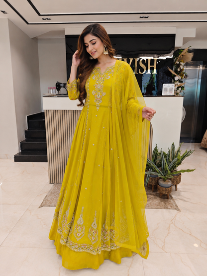 Neon Anarkali Set
Georgette Anarkali Suit
Designer Sharara Anarkali
Wedding Wear Anarkali
Festive Party Wear Anarkali