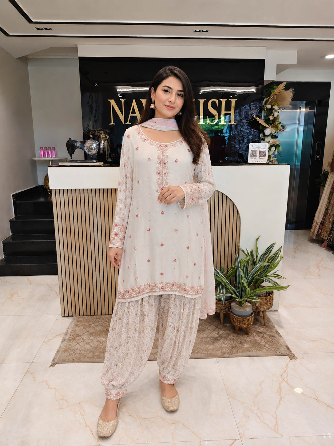 Cream Tissue Garara Set
Designer Garara Suit
Wedding Wear Garara
Festive Party Wear Ethnic Set
Tissue Designer Suit