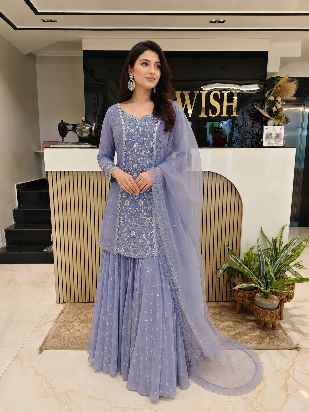 Blue Georgette Garara Set
Designer Garara Suit
Wedding Wear Garara
Festive Party Wear Ethnic Set
Georgette Designer Suit