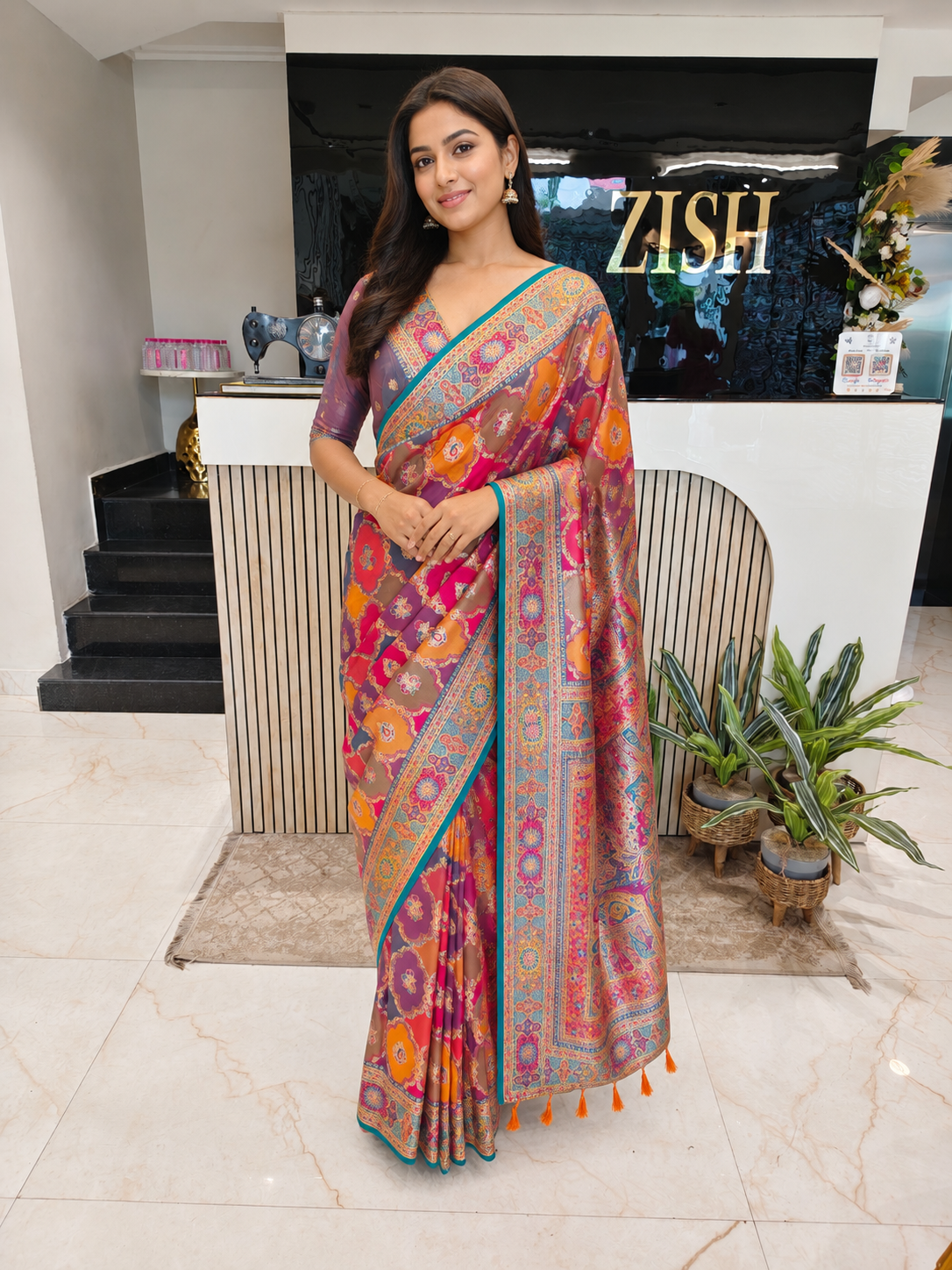 Multi Colour Silk Saree
Zari Woven Saree
Designer Silk Saree
Traditional Festive Saree
Wedding Wear Silk Saree