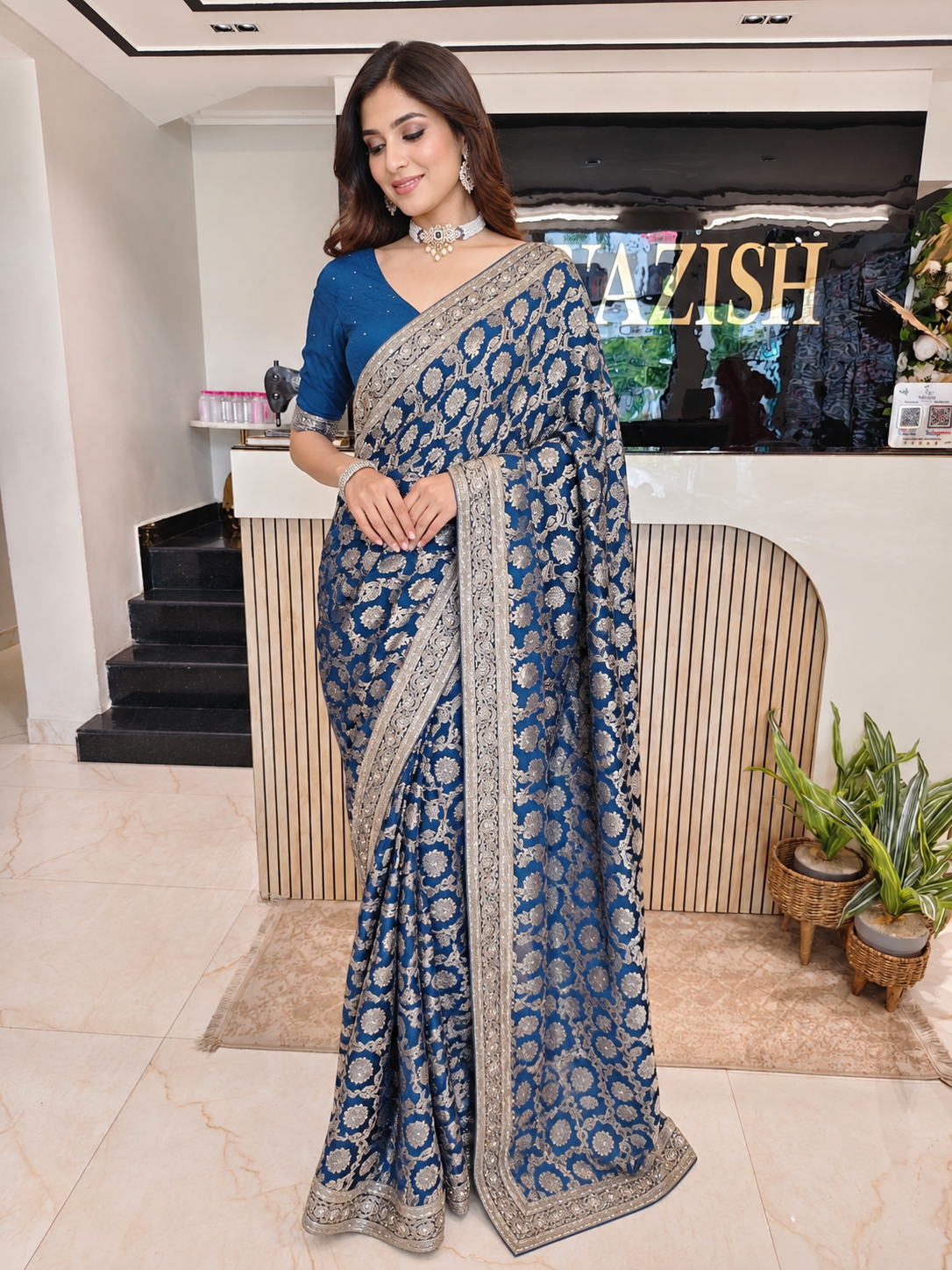Blue Satin Saree
Dabka Work Saree
Kutdana Work Saree
Designer Party Wear Saree
Wedding Wear Saree