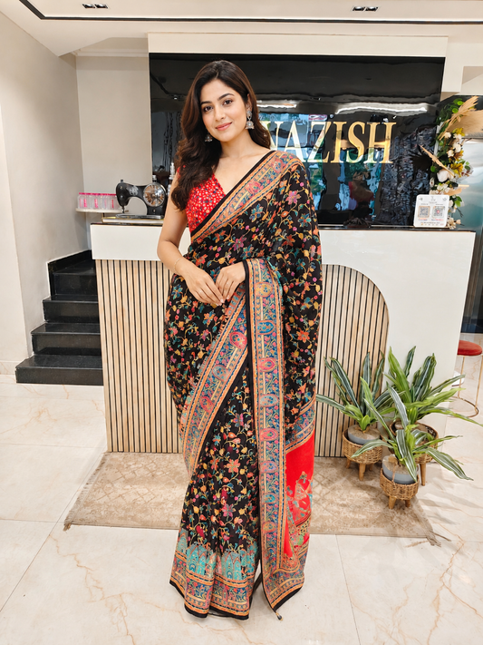 Red Silk Saree
Black Floral Saree
Printed Silk Saree
Designer Saree
Festive Wear Saree